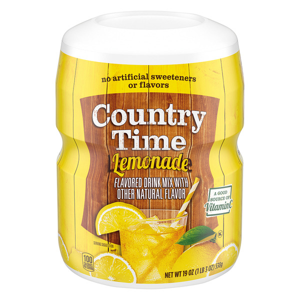 Country Time Lemonade Cannister