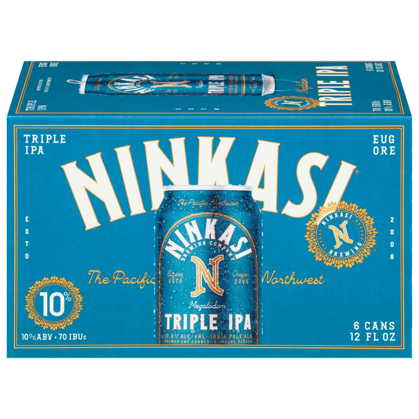 Ninkasi Brewing Company Triple IPA Megalodom Beer Same-Day