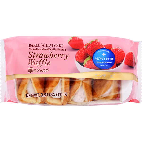 MONTEUR CO. Sweet Strawberry Waffles