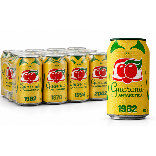 Antartica Guarana, Regular, 12 oz can - 12 ct