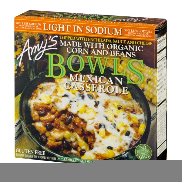 amy's low sodium frozen meals