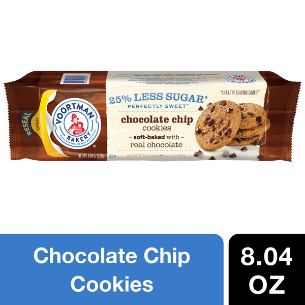 Voortman Bakery Perfectly Sweet Chocolate Chip Cookies Same-Day