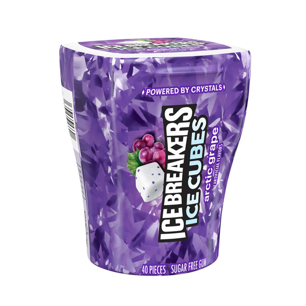 Ice Breakers Arctic Grape Sugar Free Chewing Gum Same-Day Delivery