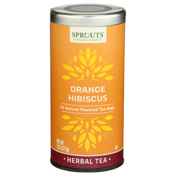 Sprouts Orange Hibiscus Herbal Tea