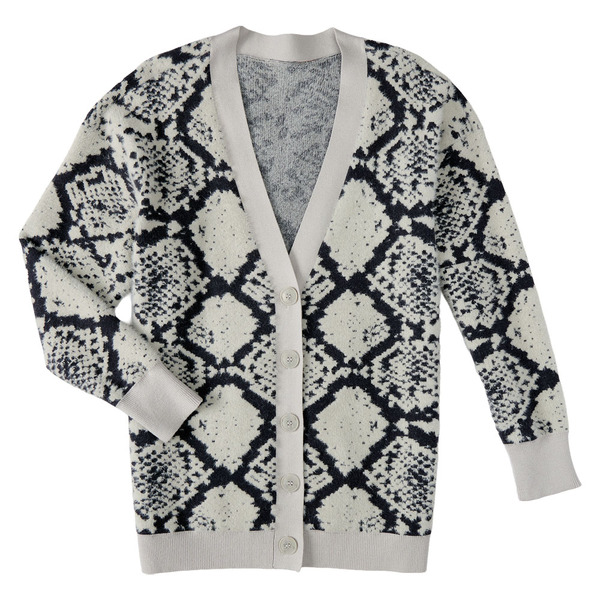 Serra L/XL Snakeskin Cardigan Same-Day Delivery or Pickup | ALDI