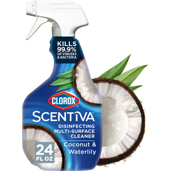 Clorox Scentiva Disinfecting Multi-Surface Cleaner, Coconut and