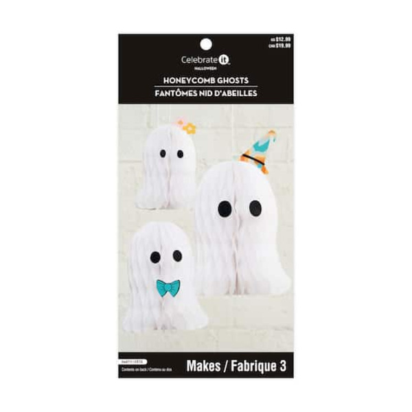 Celebrate It Magical Honeycomb Ghosts