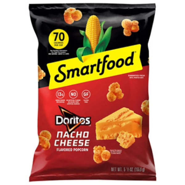 Smartfood Popcorn Doritos Nacho Cheese