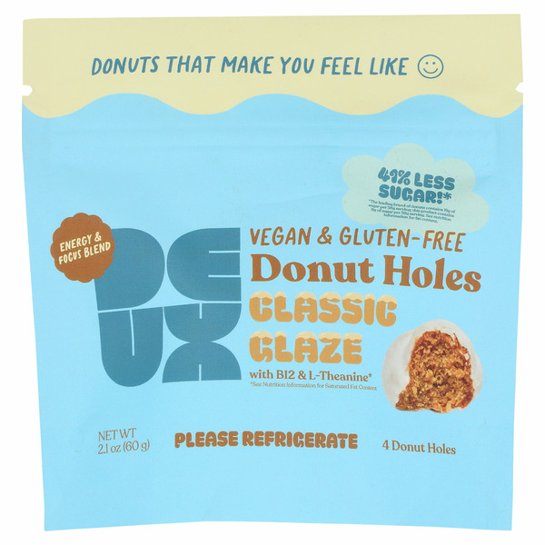 Deux Classic Glaze Vegan & Gluten-free Donut Holes Same-Day