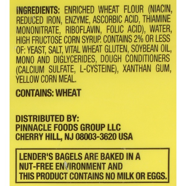 Lenders Egg Bagel Nutrition Facts Besto Blog