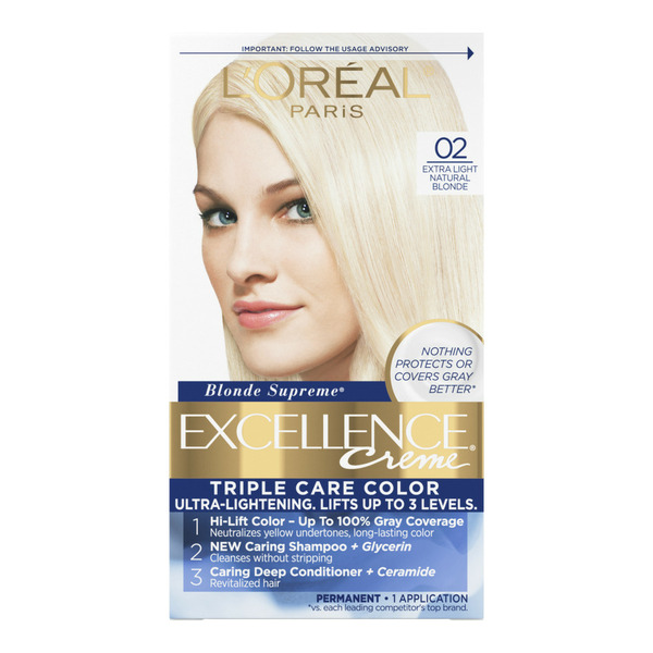 L'Oreal Creme Permanent Triple Care HairColor, 02 Extra