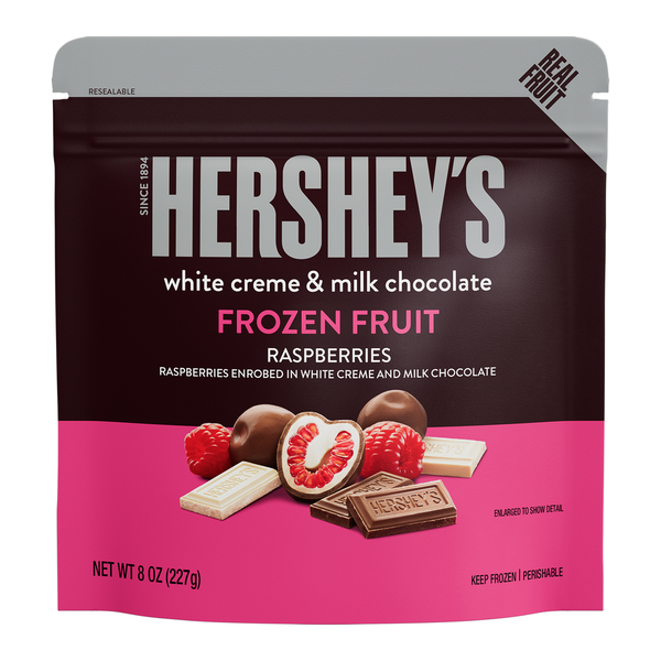Hershey's Raspberries in White Creme & Milk Chocolate