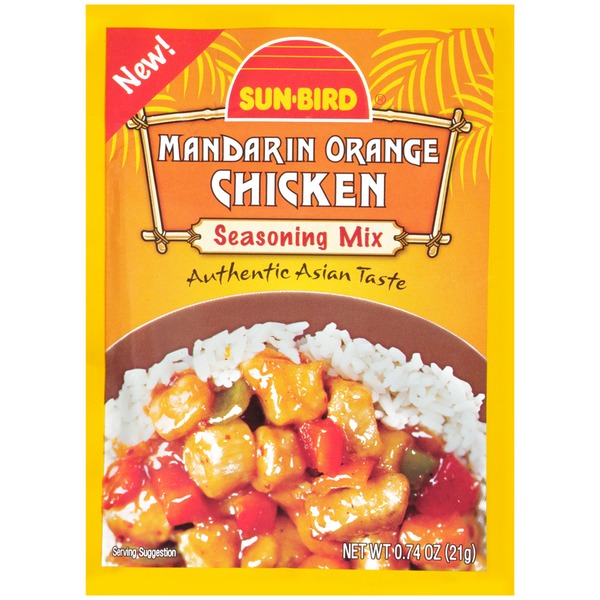 SunBird Mandarin Orange Chicken Seasoning Mix (0.74 oz) Instacart