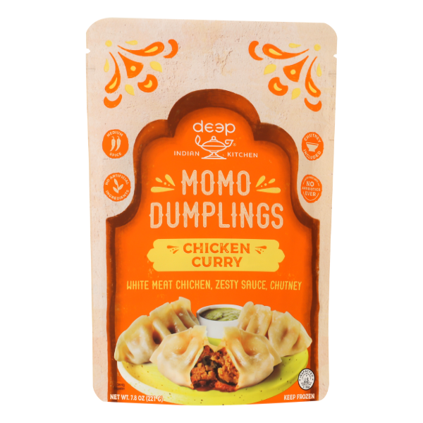 Deep Indian Kitchen Chicken Curry Momo Dumplings Same-Day Delivery