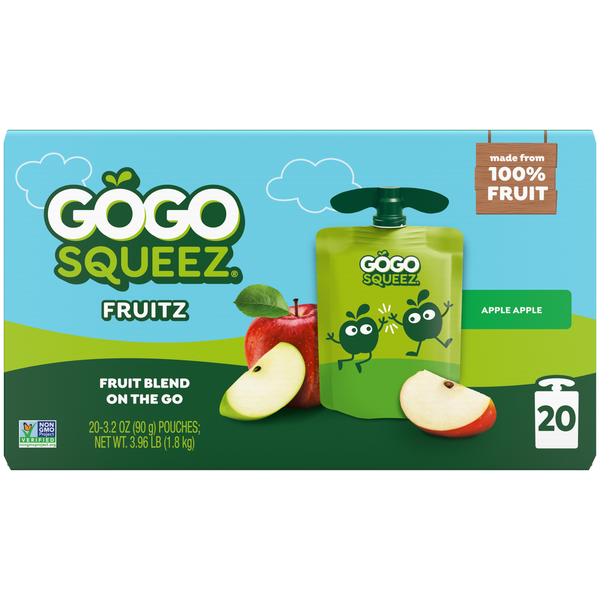 GoGo Squeez Apple Applesauce and Fruit Puree