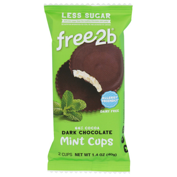 Free2B Dark Chocolate Mint Cups 2 Pack Same-Day Delivery or Pickup
