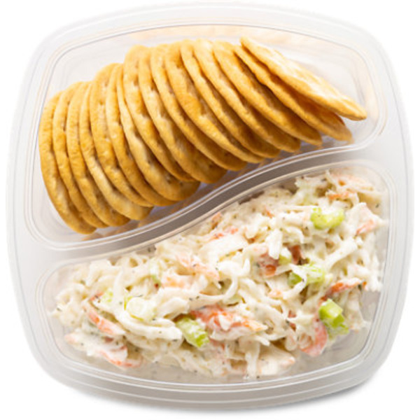 Rm Duo Seafood Salad With Crackers
