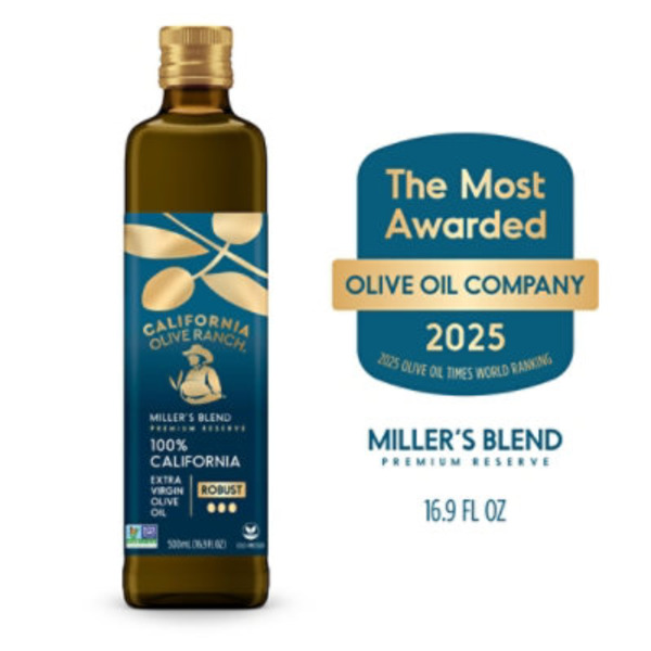 California Olive Ranch Miller's Blend 100% California Extra Virgin Olive Oil