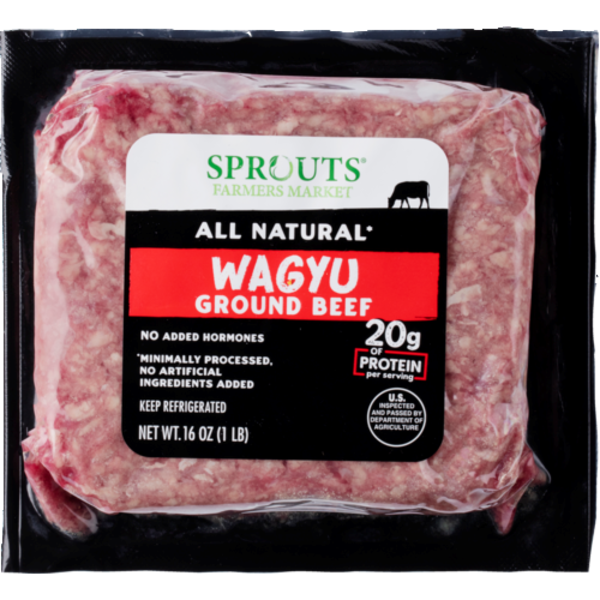 Sprouts All Natural Waygu Ground Beef