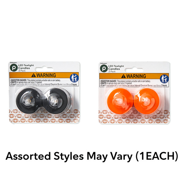 Publix Magic Seasons LED Tea Lights, Halloween SameDay Delivery or