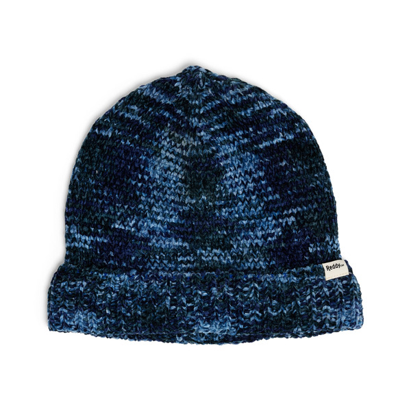 Reddy Space Dye Adult Beanie for Pet Parents - Blue