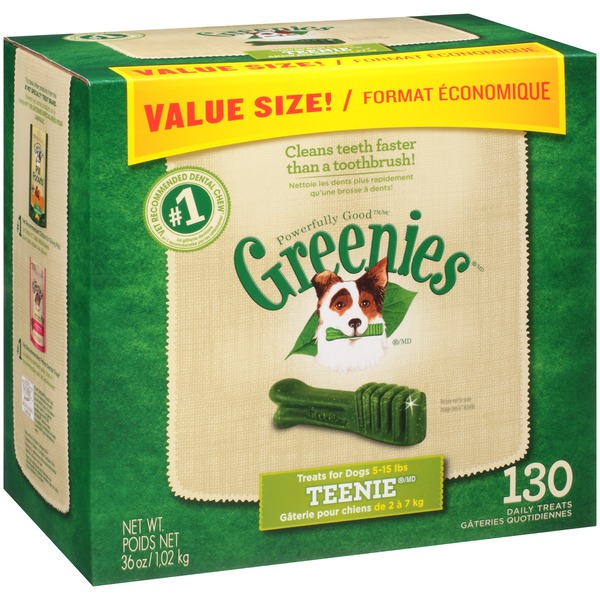 Greenies Original Teenie Dog Treats (36 oz) from Costco Instacart