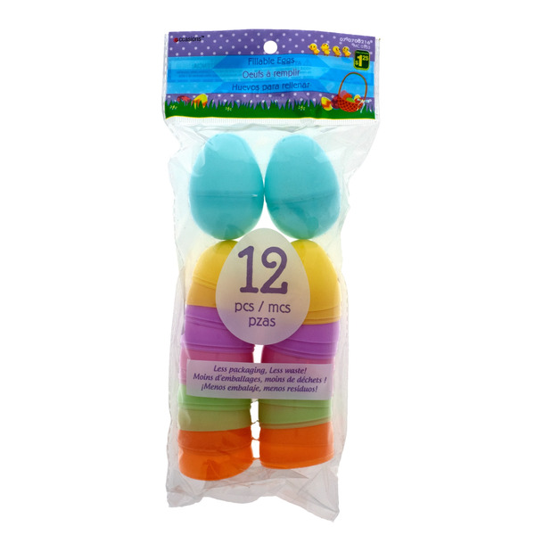 Dollarama Better Food Concepts Occasions Easter Fillable Plastic Eggs