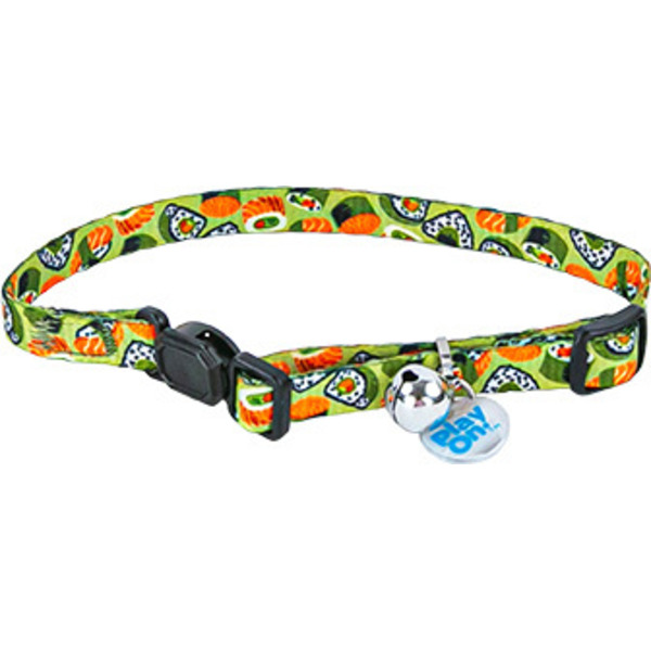 Play On Fashion Sushi Cat Collar