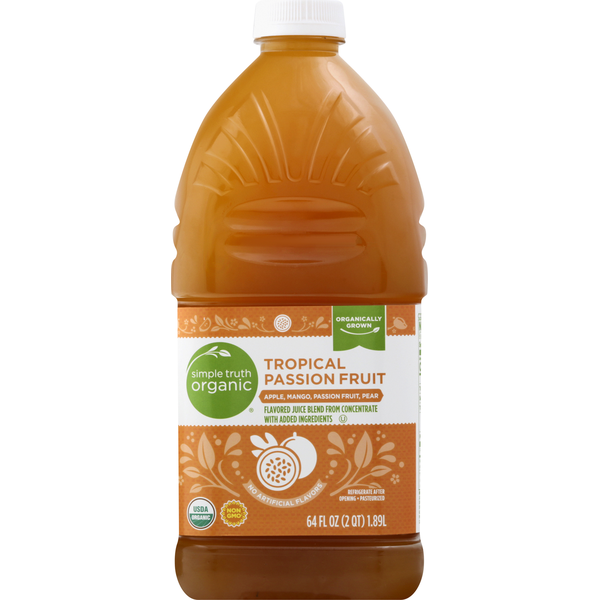 Kroger Simple Truth Juice, Tropical Passion Fruit Same-Day