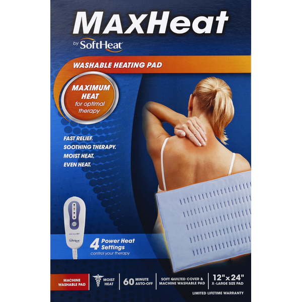 SoftHeat Heating Pad, Washable (each) Instacart