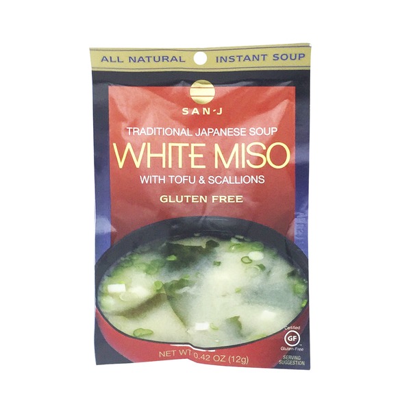 San J White Miso Soup Mix from Mollie Stone's Instacart
