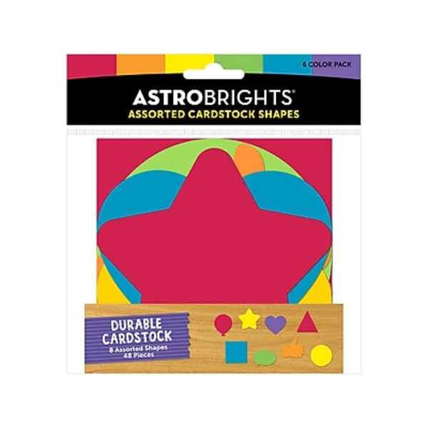 Astrobrights Assorted Shapes Cardstocks