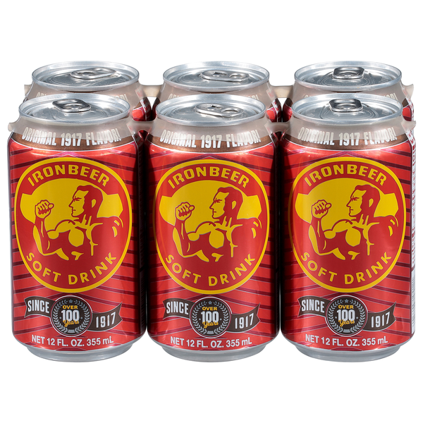 IronBeer Soft Drink, Original Flavor