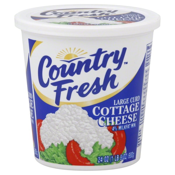 Country Fresh Cottage Cheese, Large Curd (24 oz) Instacart