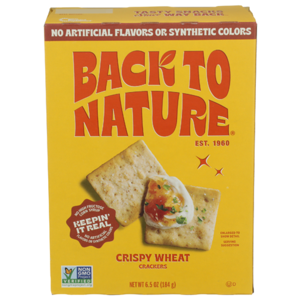 Back To Nature Crispy Wheat Crackers