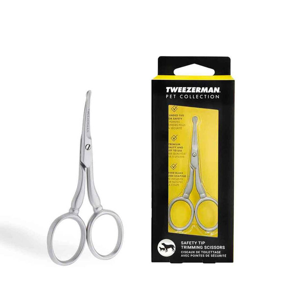Tweezerman Pet Safety Tip Trimming Shears