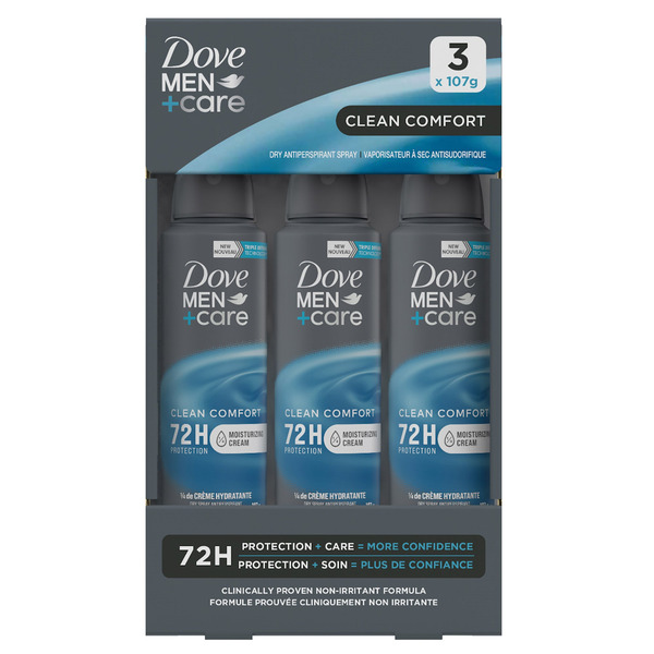 Dove Men+Care Antiperspirant Dry Spray