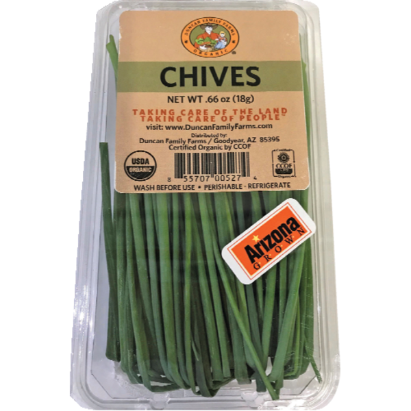 Duncan Family Farms Organic Fresh Chives Package