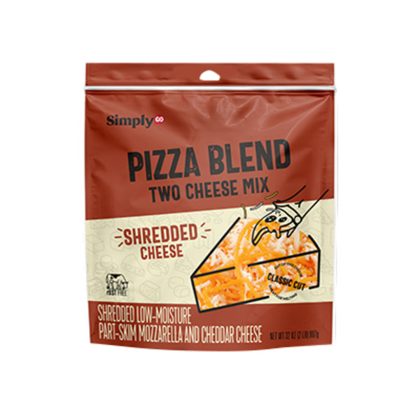 SimplyGO Classic Pizza Blend Shredded Cheese