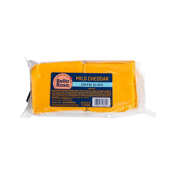 Bella Rosa - Mild Cheddar Slices - 1.5lb