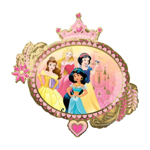 Anagram INFLATED SuperShape XL 34" Disney Princess Once Upon a Time Foil Balloon
