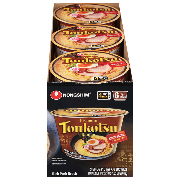 Nongshim Ramen, Tonkotsu, Premium Same-Day Delivery | Three Bears