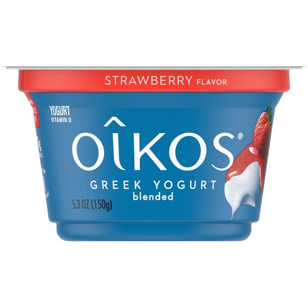 Oikos Strawberry Yogurt (5.3 oz) Instacart