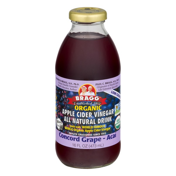 Bragg Organic Apple Cider Vinegar All Natural Drink