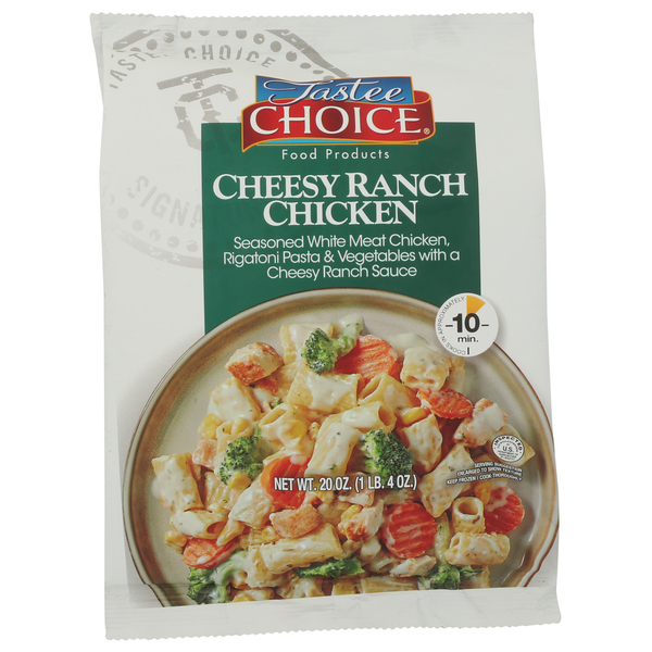 Tastee Choice Frozen Cheesy Ranch Chicken Skillet Meal