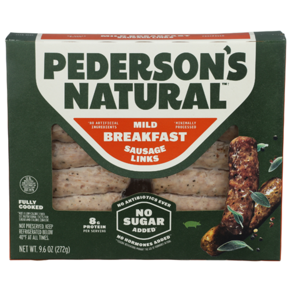 Pederson's Mild Breakfast Sausage Links No Sugar Added
