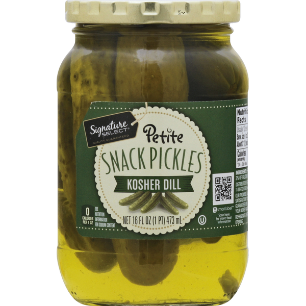 Signature SELECT Snack Pickles, Kosher Dill, Petite