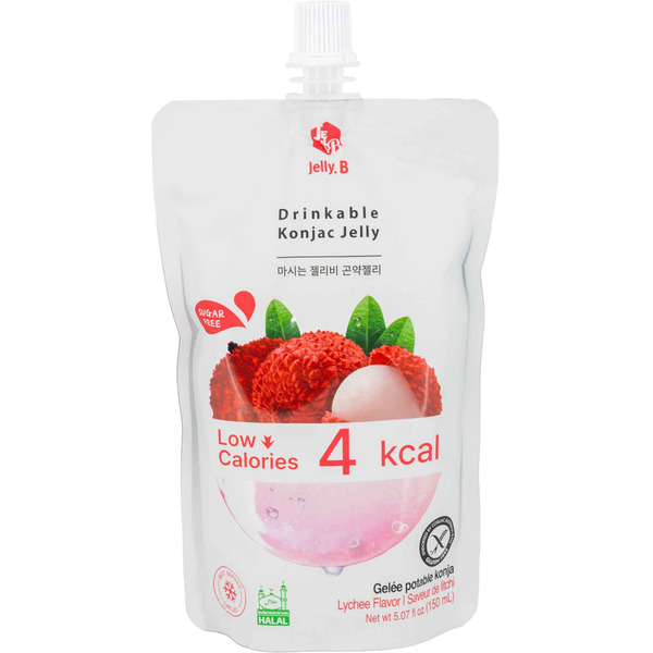 Jelly B Lychee Flavor Drinkable Konjac Jelly
