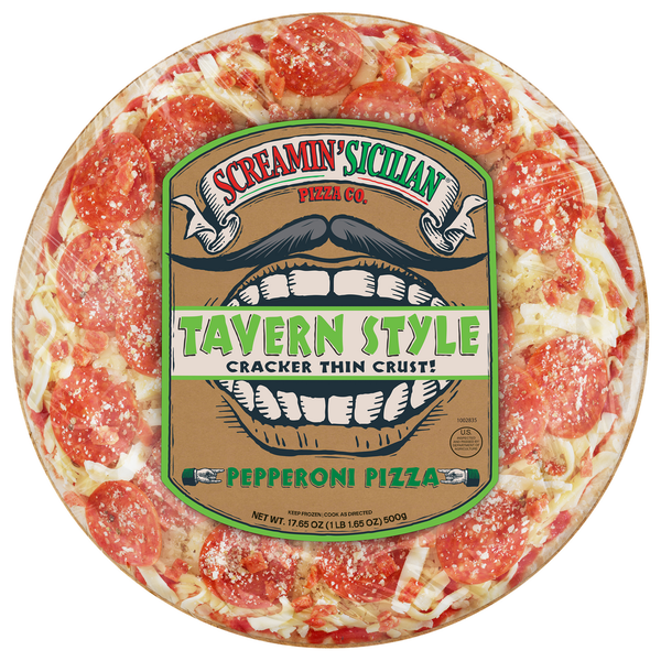 Screamin' Sicilian Pizza, Tavern Style, Pepperoni Same-Day