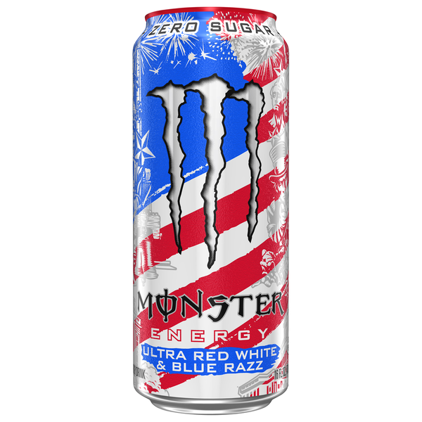 Wegmans Monster Ultra Red, White, Blue Razz Energy Drinks Same-Day Delivery  or Pickup